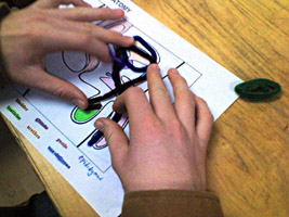 Pipe cleaners and drawing